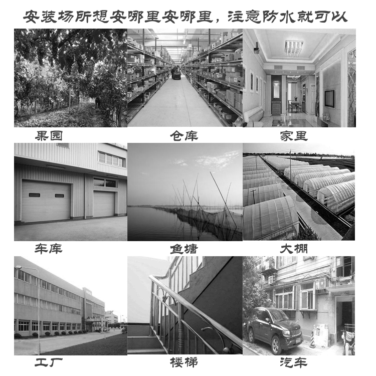 BS-208G联网店铺仓库储藏间工厂家用办公室红外门磁电话通知防盗报警器(图7)